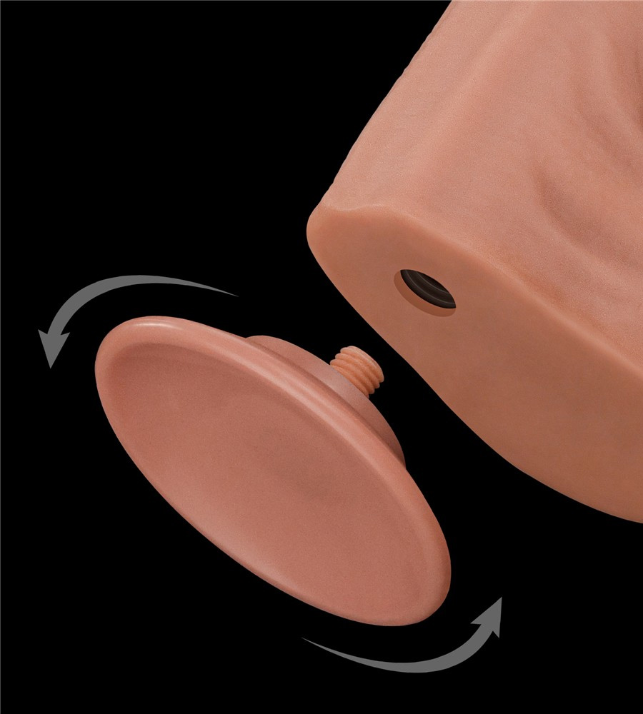 LoveToy Sliding Skin 14” King Sized – realistični dildo, 36 cm - Slika 6