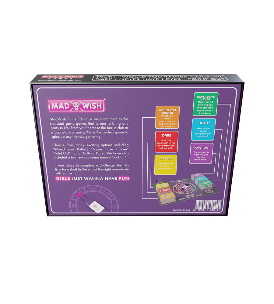 MadWish Girls Edition Drinking Game – društvena igra - image 4