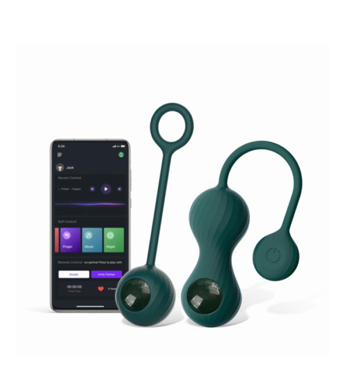 Magic Motion Crystal Duo Smart – vibrirajuće kuglice + APP upravljanje