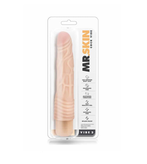 Mr. Skin 9″ Cock Vibe 2 – realistični vibrator - image 2
