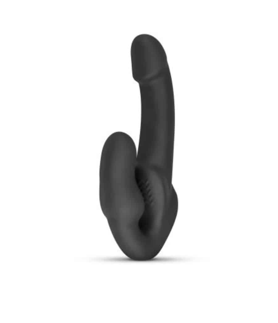 No-Parts Morgan Strapless Strap-On - dvostruki strap-on - image 4