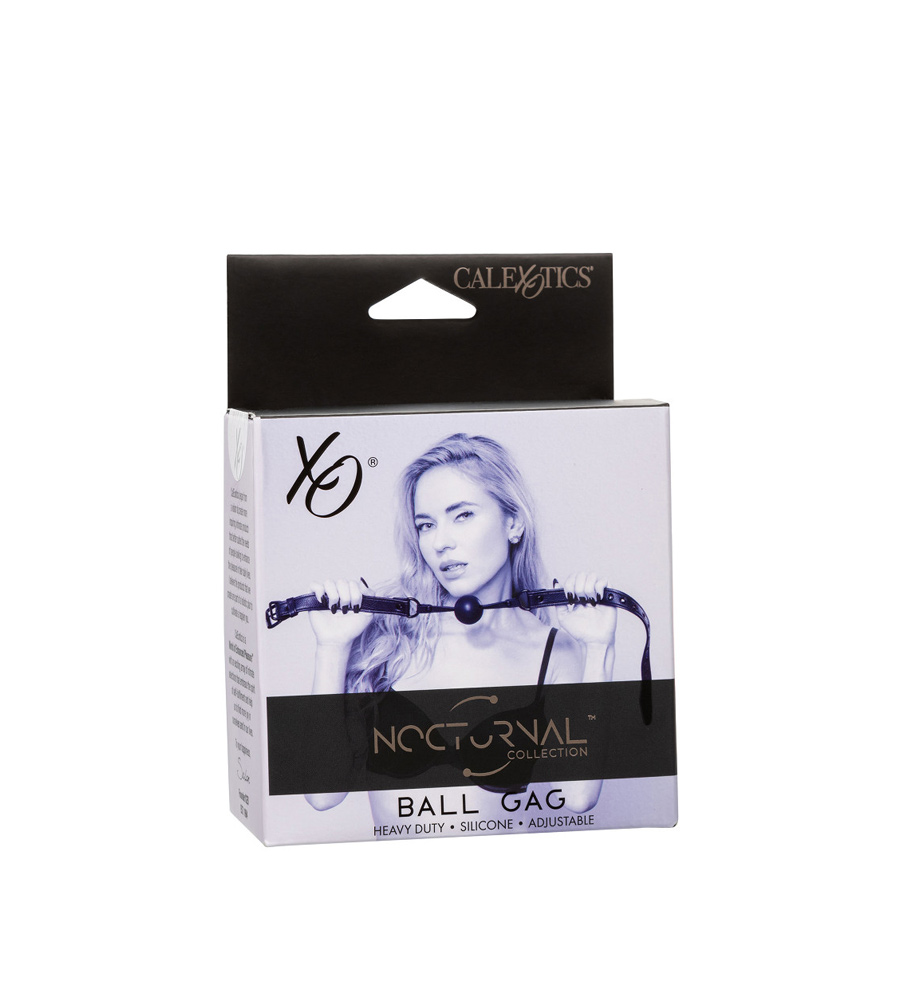 Nocturnal Collection Ball Gag – kuglica za usta - Slika 2