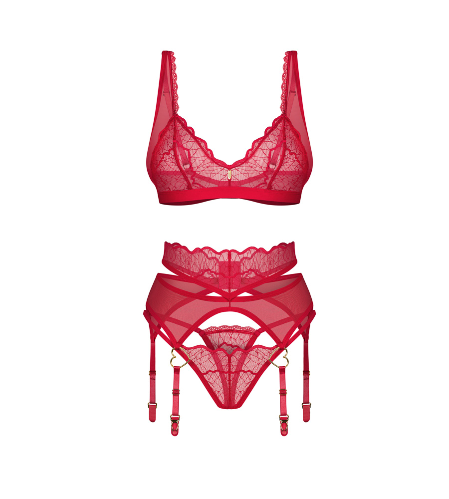 Obsessive Cupide Desir Suspender Set – grudnjak - image 2