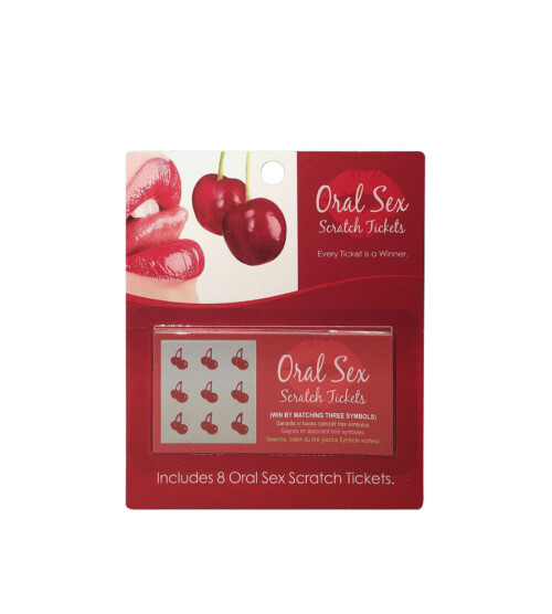 Oral Sex Scratch Tickets – igra za odrasle