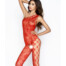 Passion BS036 Red – mrežasti kombinezon