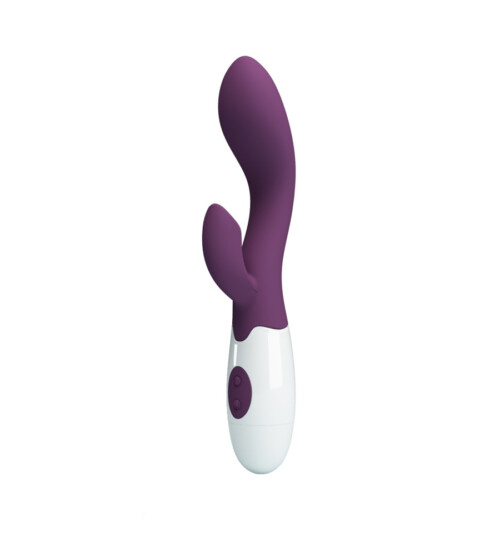 Pretty Love Brighty Purple – silikonski rabbit vibrator
