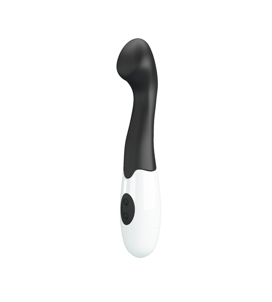 Pretty Love Charles Black – silikonski vibrator, 17.2 cm