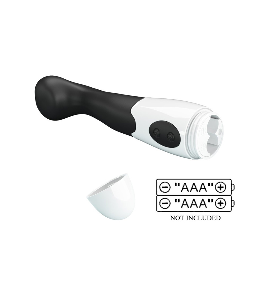 Pretty Love Charles Black – silikonski vibrator, 17.2 cm - Slika 4