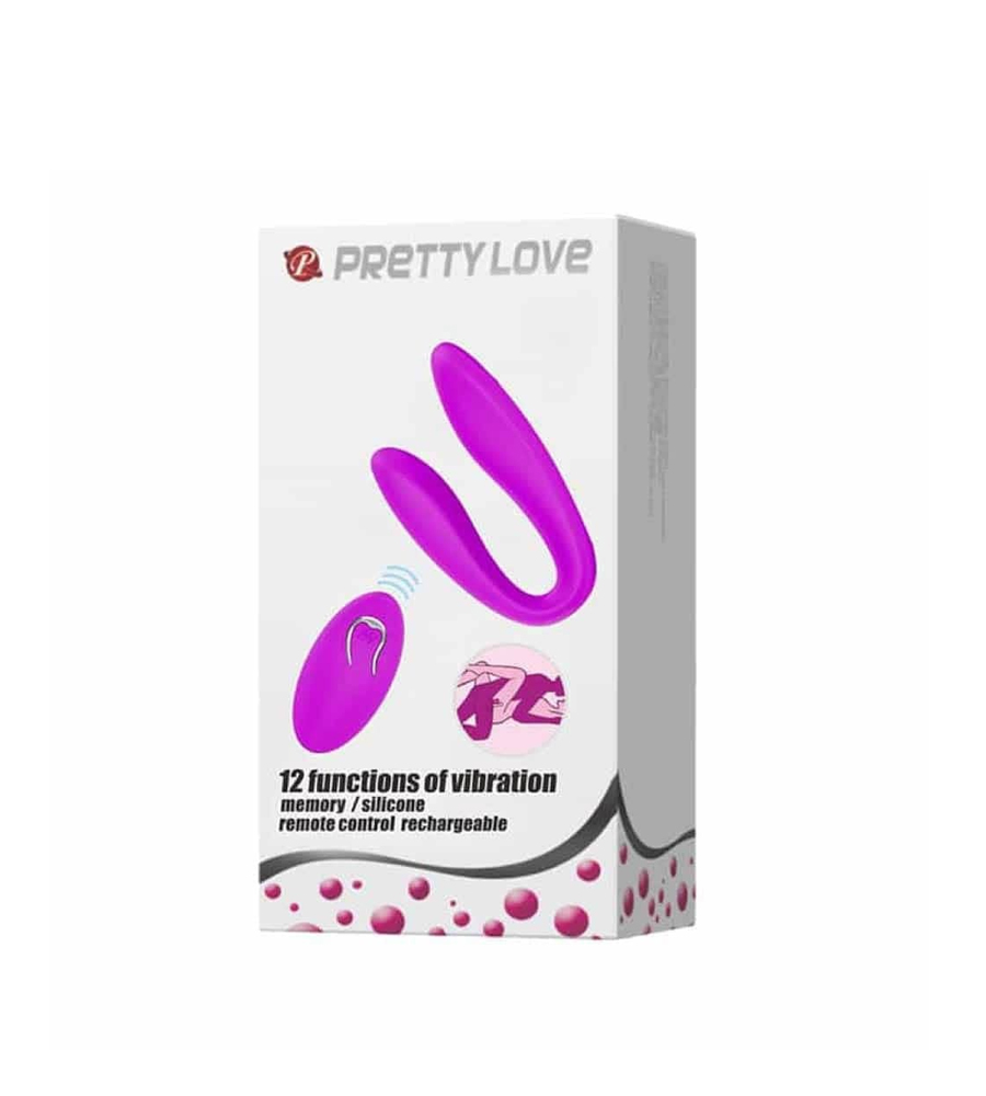 Pretty Love Letitia – masažer za parove + daljinski upravljač - image 2