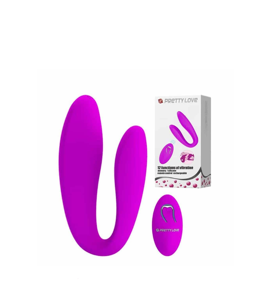 Pretty Love Letitia – masažer za parove + daljinski upravljač - image 3