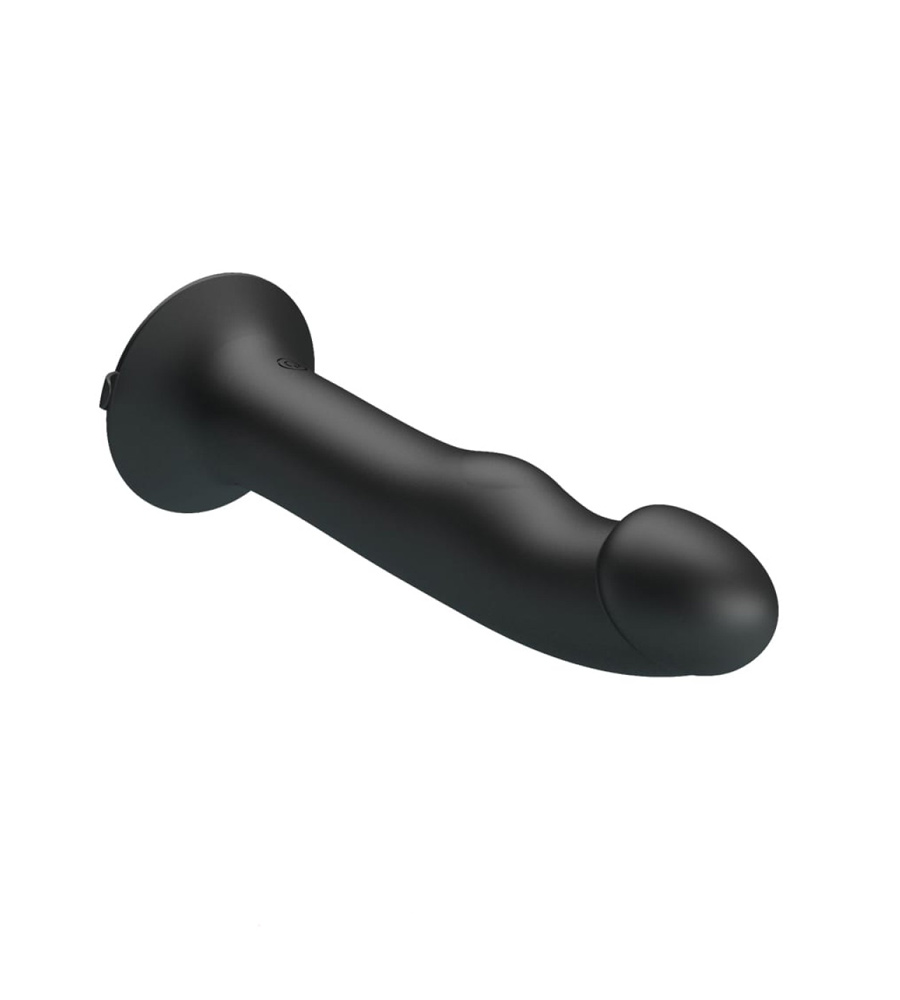 Pretty Love Murray Black – vibrirajući silikonski dildo - image 3