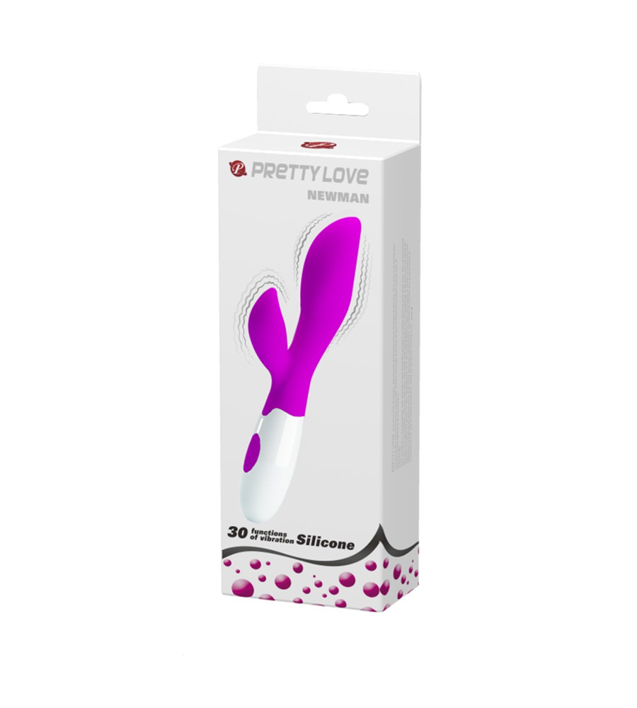 Pretty Love Newman – silikonski rabbit vibrator - image 2
