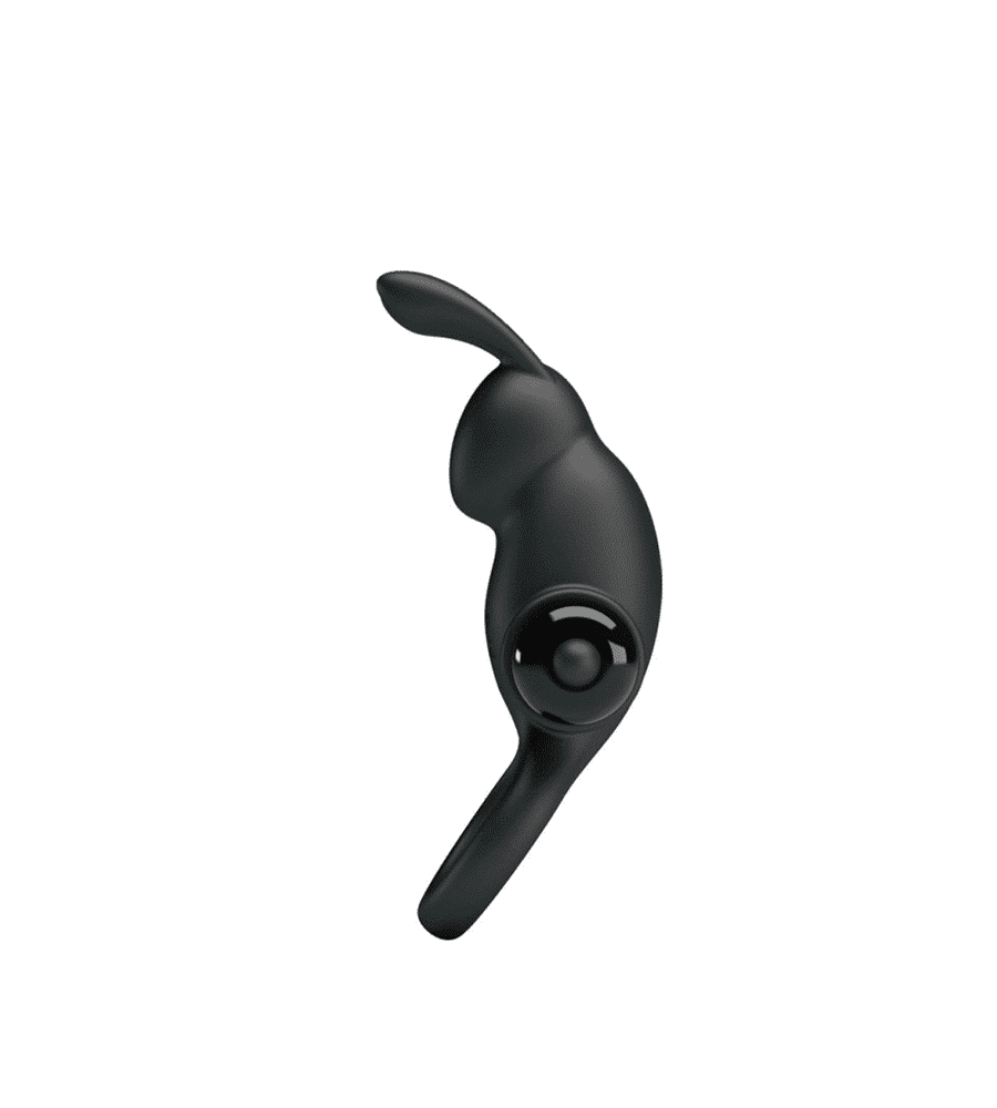 Pretty Love Vibrant Penis Ring 1 Black - vibrirajući penis prsten - image 2