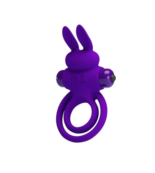 Pretty Love Vibrant Penis Ring 3 Purple - vibrirajući penis prsten