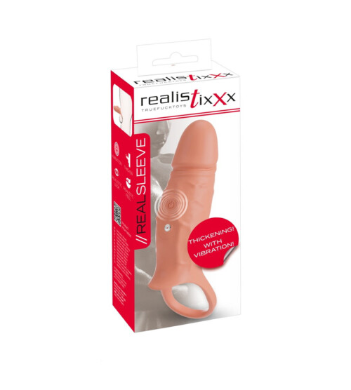 Realistixxx RealSleeve Close – vibrirajuća navlaka za penis - image 2