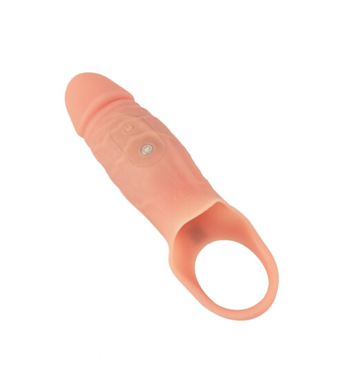 Realistixxx RealSleeve Close – vibrirajuća navlaka za penis