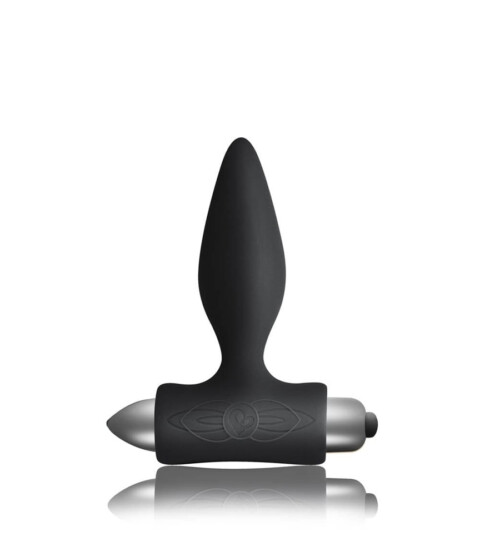 Rocks-Off Petite Sensation Plug Black – vibrirajući analni plug