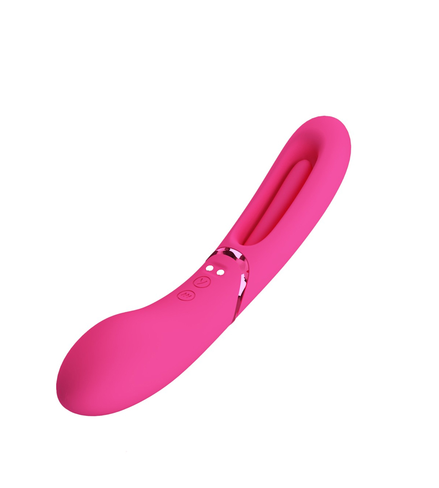 Romance Lexie Pink – silikonski vibrator - image 4
