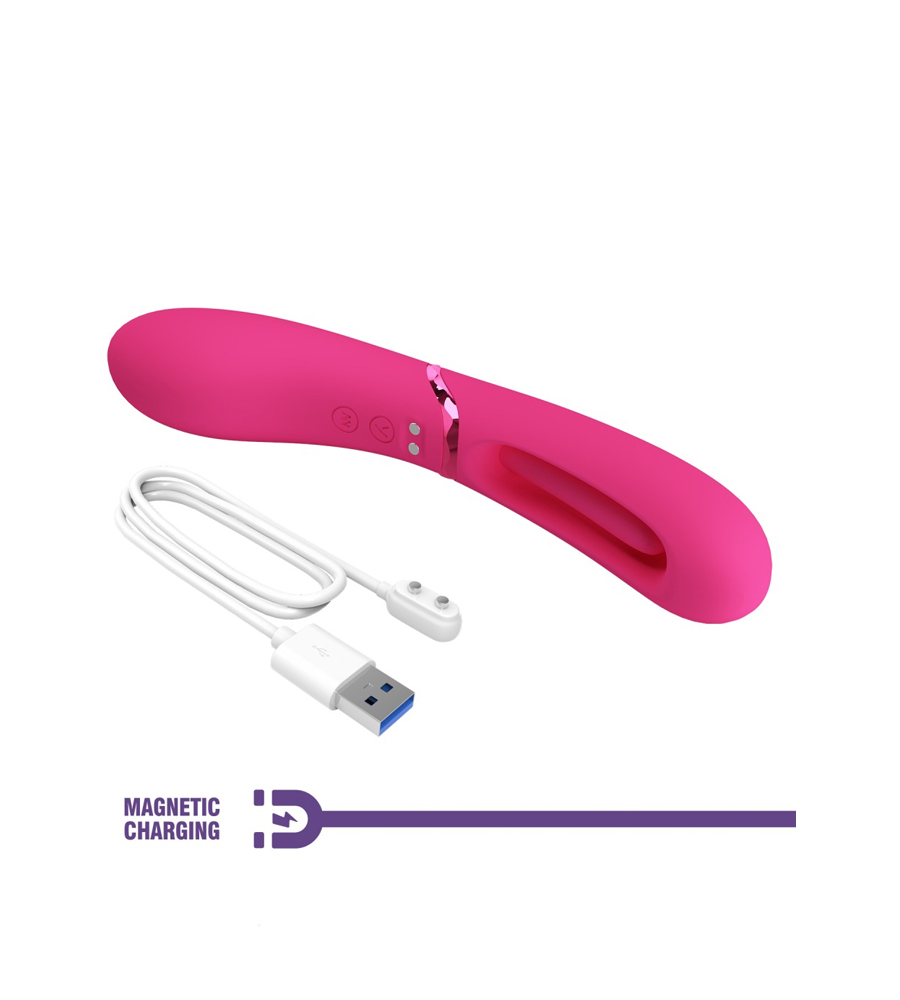 Romance Lexie Pink – silikonski vibrator - image 8