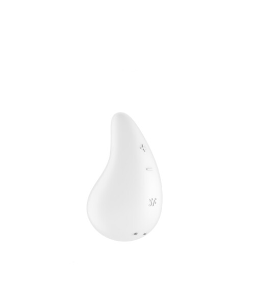 Satisfyer Dew Drop White – vibrirajući masažer klitorisa