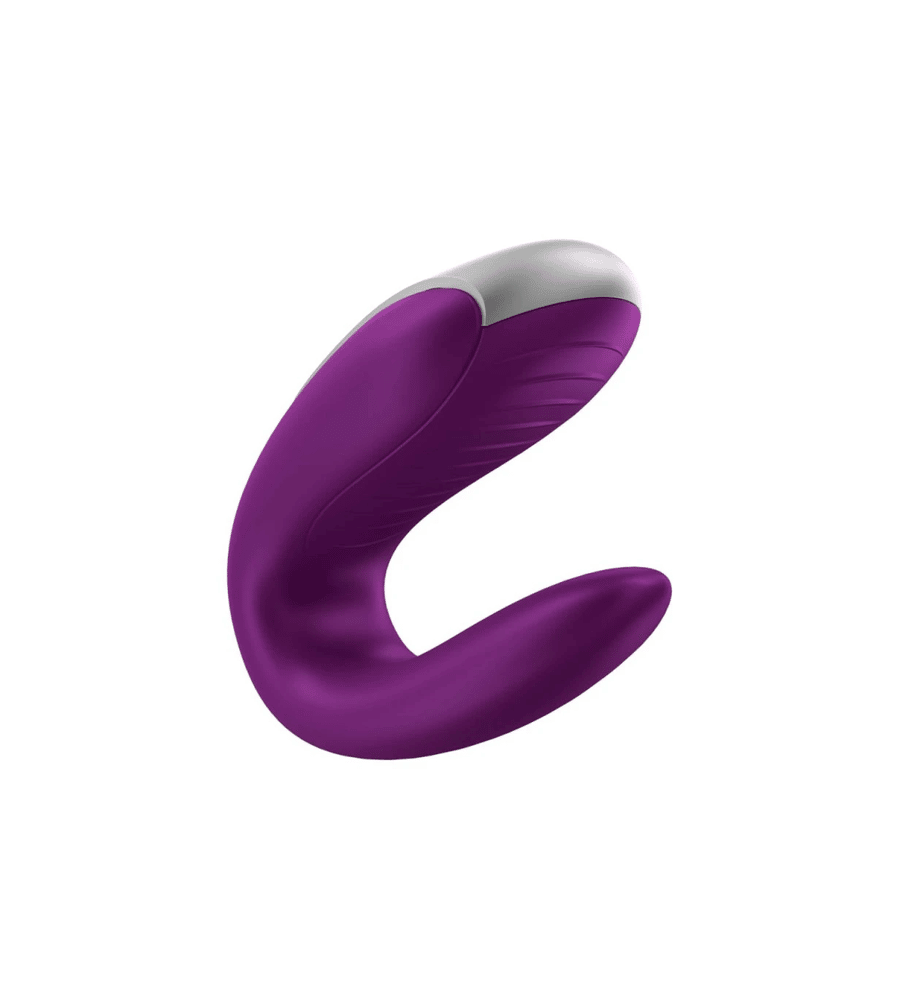 Satisfyer Double Fun Violet – masažer za parove + APP upravljanje + daljinski upravljač - image 2