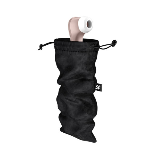 Satisfyer Treasure Bag L Black – vrećica za pohranu igračaka