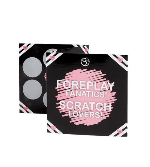 Secret Play Foreplay Fanatics Scratch Card – kartice za struganje