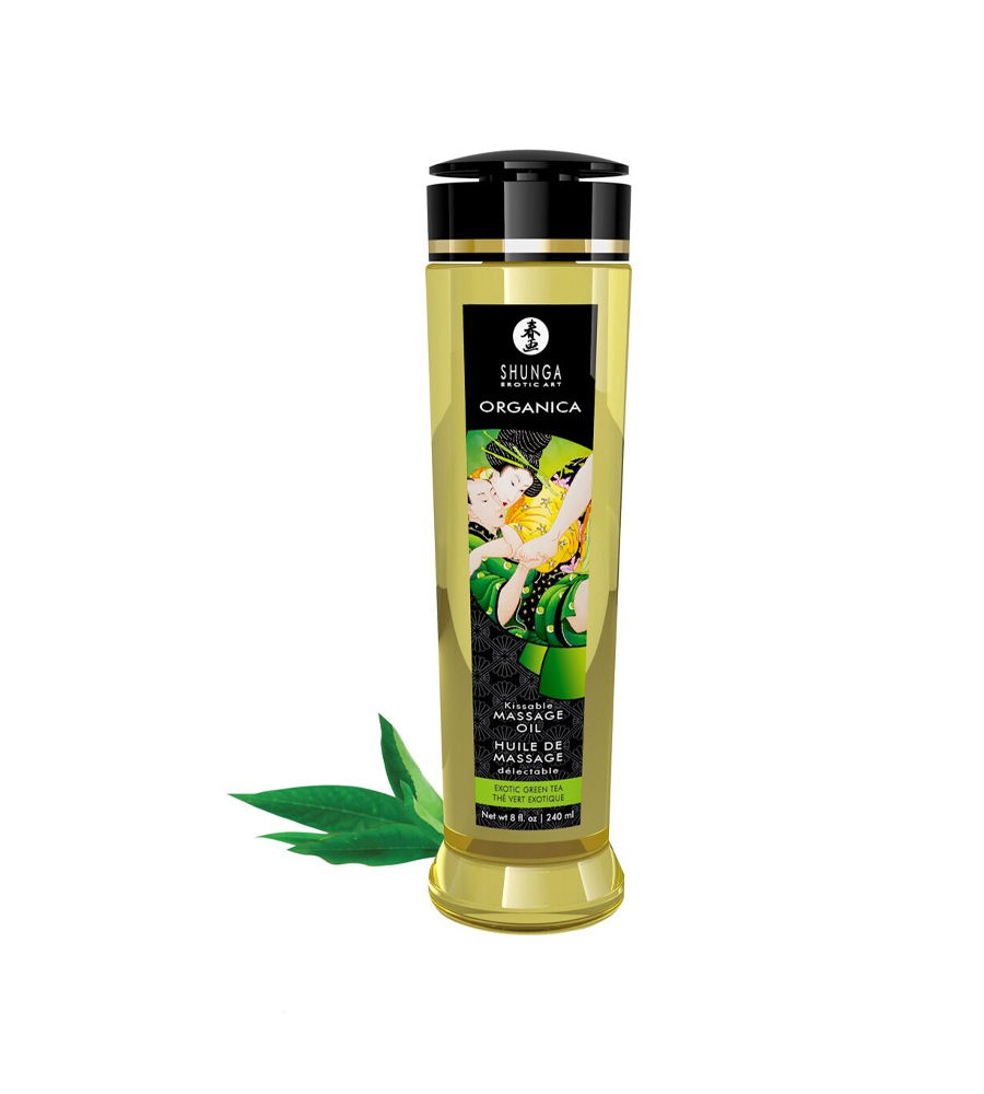 Shunga Organica Green Tea – organsko masažno ulje