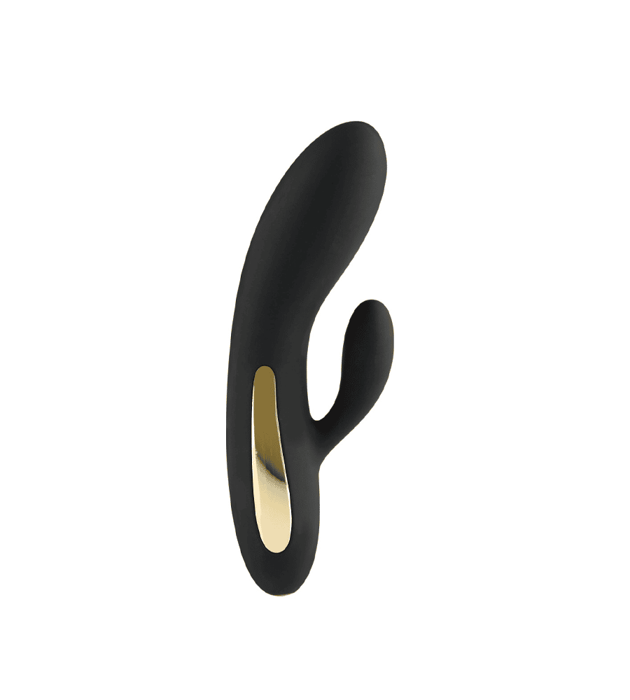 Splendor Rabbit Black - silikonski vibrator