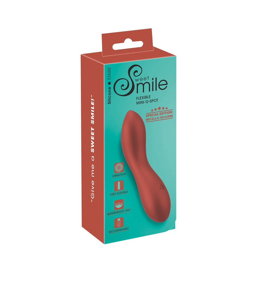 Sweet Smile Flexible Mini G-Spot – silikonski vibrator - image 2