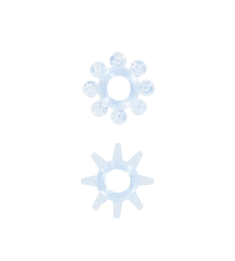 TOYJOY Power Stretchy Rings Blue – set penis prstenova