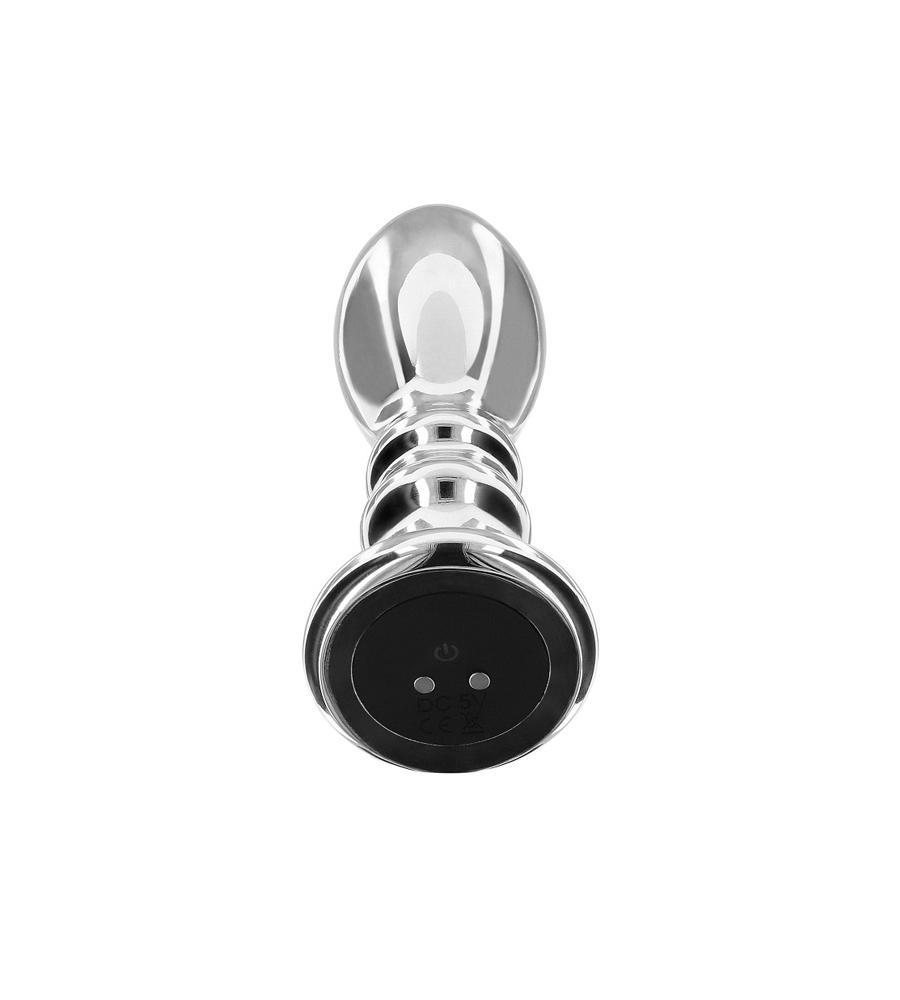 TOYJOY The Slider Large – vibrirajući metalni analni plug - image 3