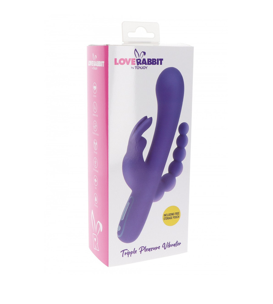 TY Triple Pleasure Vibrator – silikonski vibrator - image 2