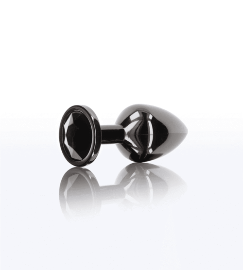 Taboom Diamond Jewel S Black – metalni analni plug