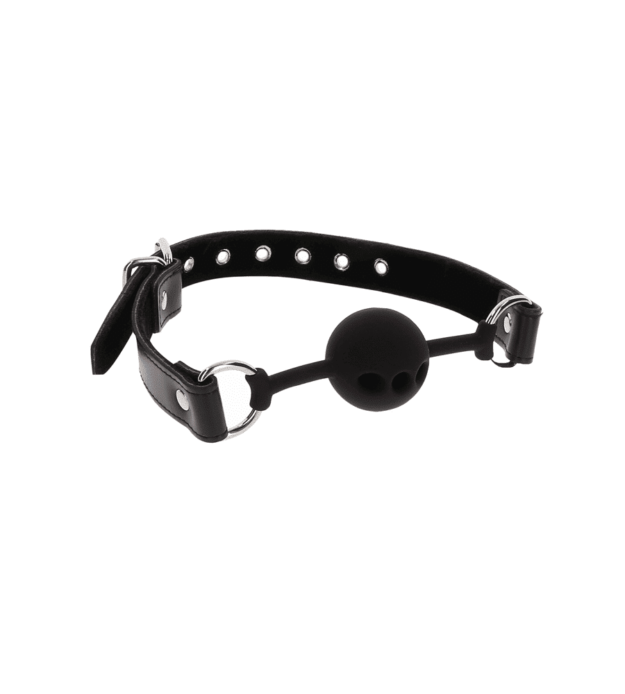 Taboom Silicone Ball Gag Black – kuglica za usta