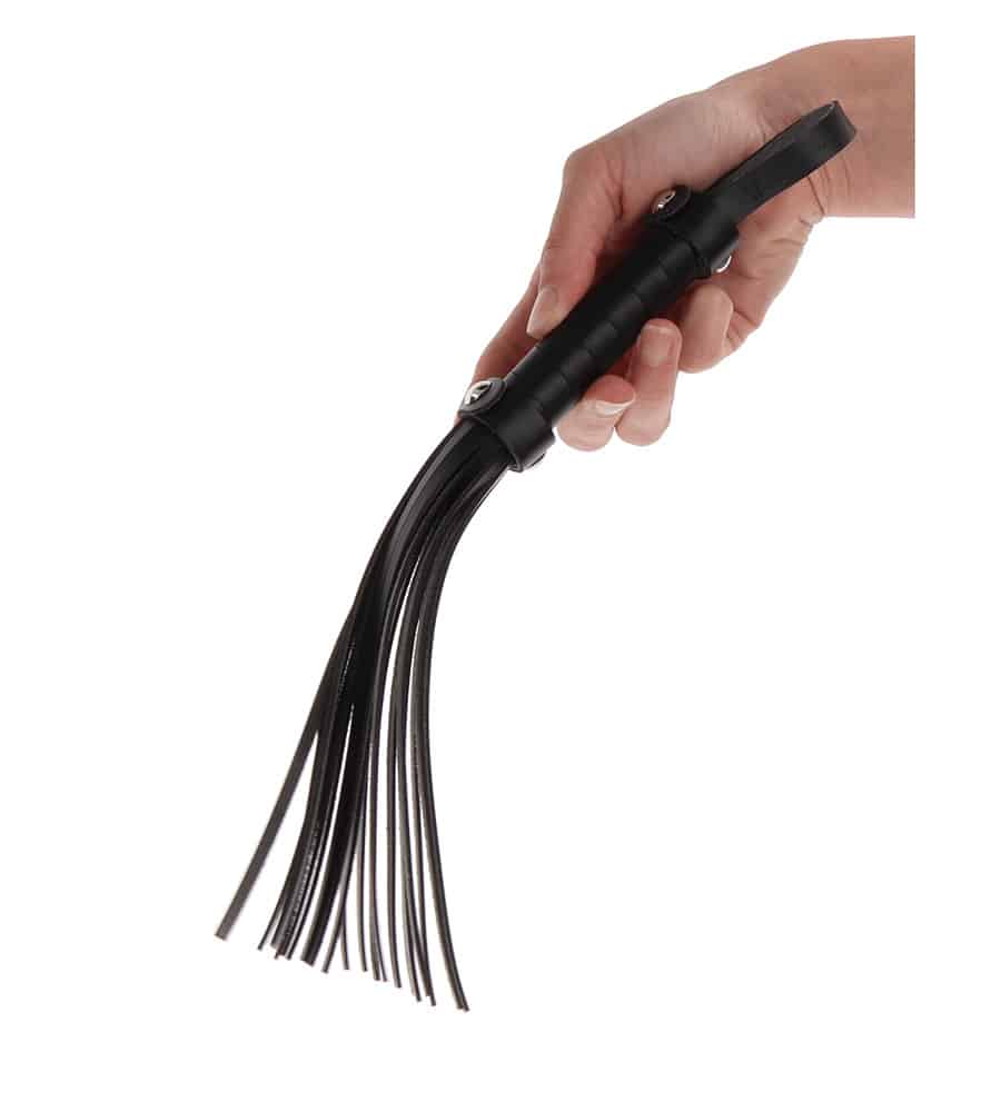 Taboom Small Whip Black – kožni bič - Slika 2