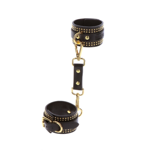 Taboom Studded Wrist Cuffs Black – BDSM lisice
