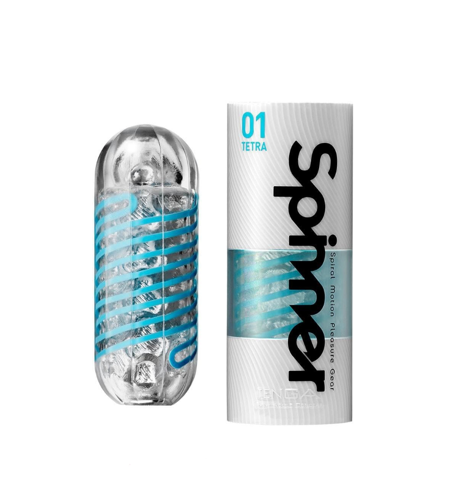 Tenga Spinner 01 Tetra – teksturirani masturbator