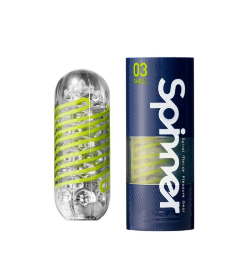 Tenga Spinner 03 Shell – teksturirani masturbator