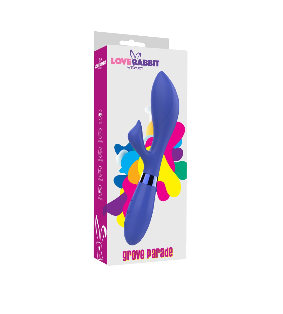 ToyJoy Grove Parade – silikonski rabbit vibrator - image 2