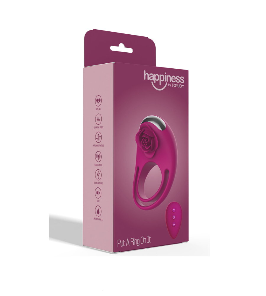 ToyJoy Put A Ring On It C-Ring Remote – vibrirajući penis prsten + daljinski upravljač - image 2