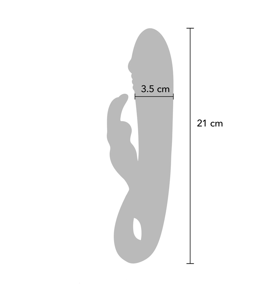 ToyJoy Taygeta Pleasure Rabbit – silikonski rabbit vibrator - image 3