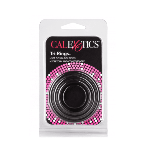 Tri-rings Black – 3 penis prstena - image 2
