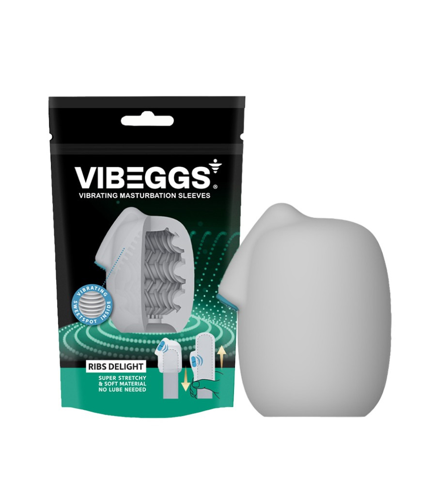 VIBEGGS Ribs Delight – vibrirajuća navlaka