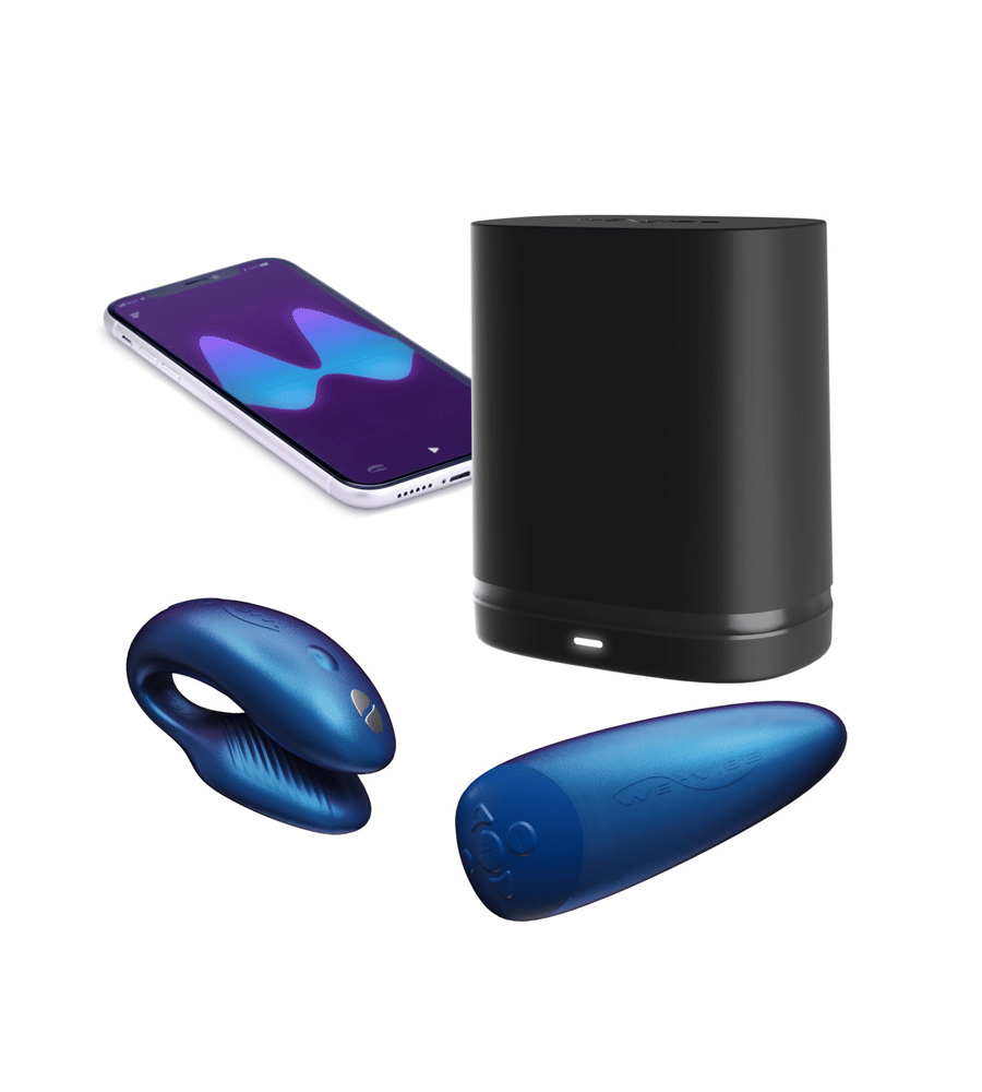 We-Vibe Chorus Dark Blue – pametni masažer za parove - image 3