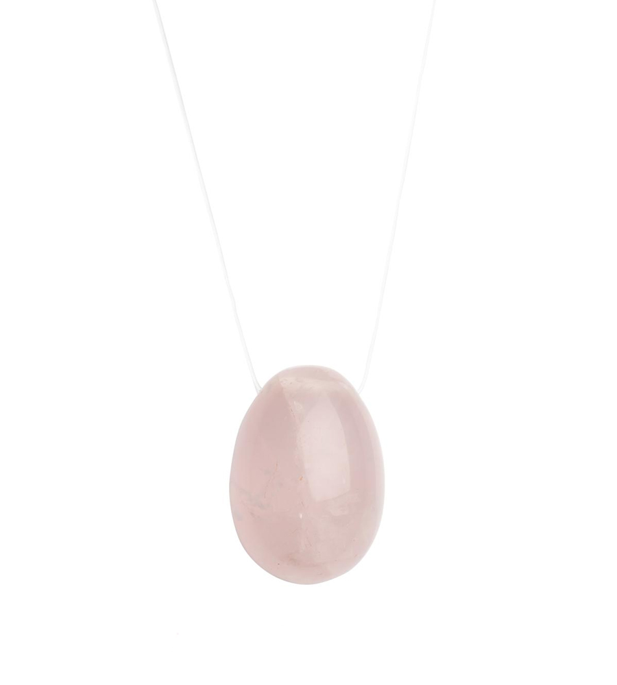 Yoni Egg Rose Quartz M – vaginalno jaje - Slika 3