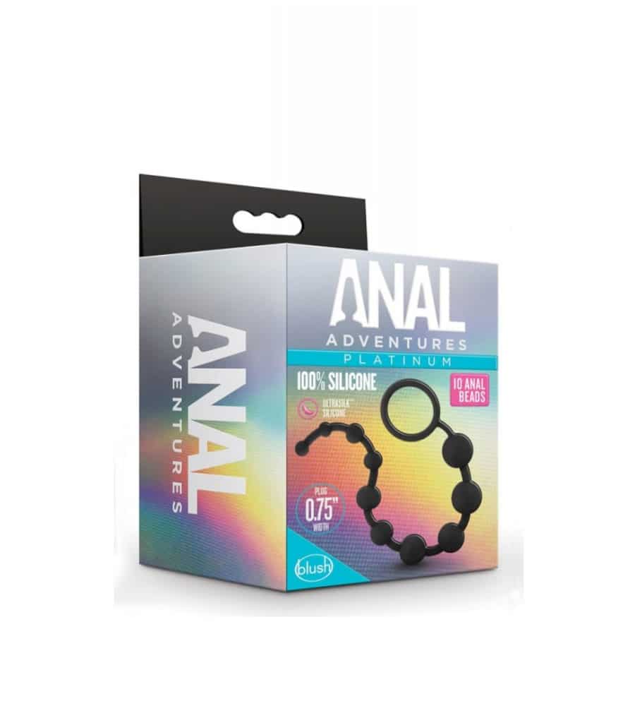 Blush Anal Adventures Platinum Beads - analne kuglice - image 5