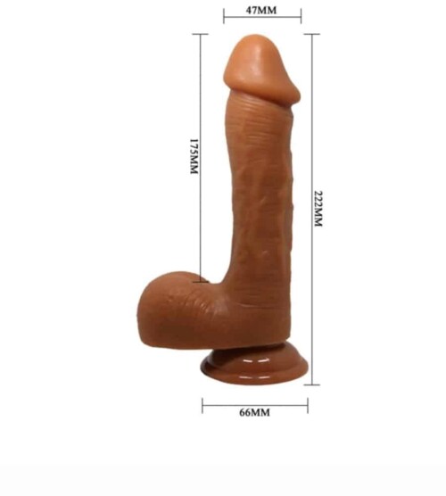 Baile Beautiful Johnson 9.2″ Brown – dildo - image 2