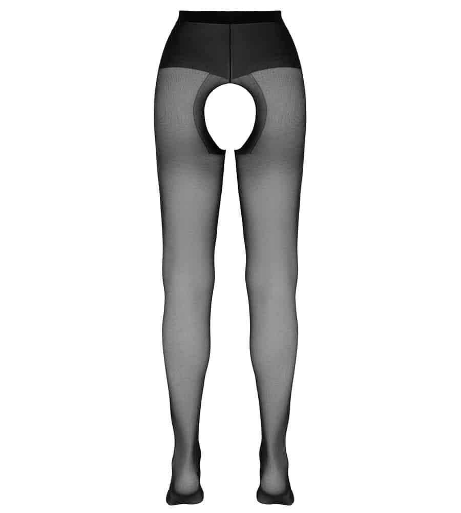 Cottelli Legwear Crotchless Tights – ouvert hulahopke - image 3