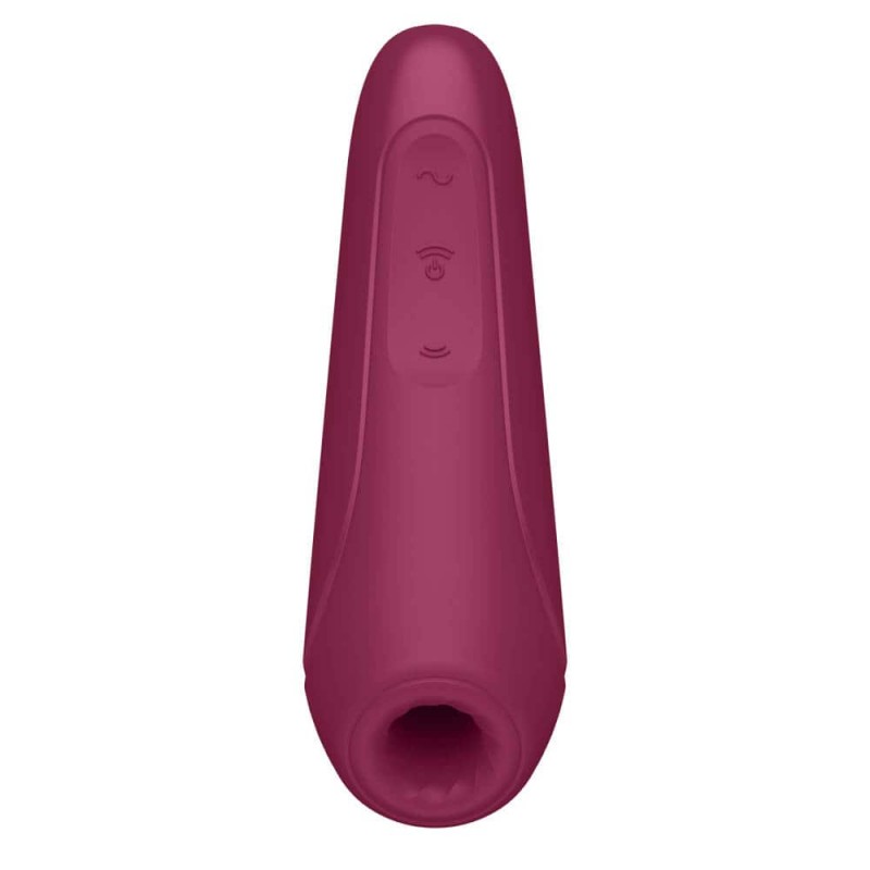 Satisfyer Curvy 1+ - zračni masažer klitorisa i vibrator + APP upravljanje - image 4